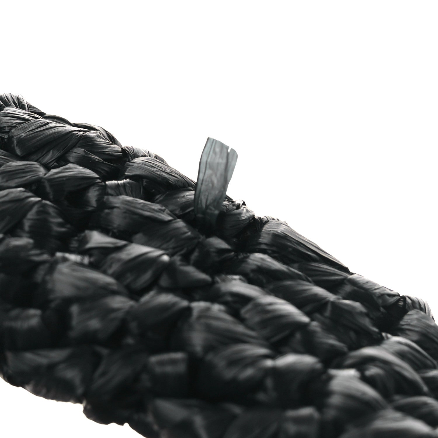 Saint Laurent Raffia Rive Gauche Tote Black 12 of 12