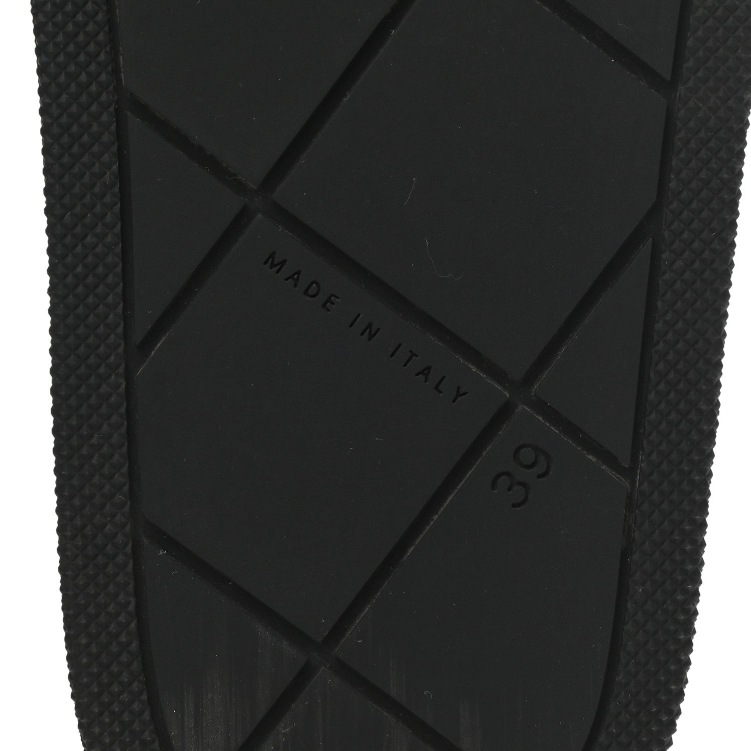 Bottega Veneta Rubber The Slider Sandals 39 Black 6 of 7