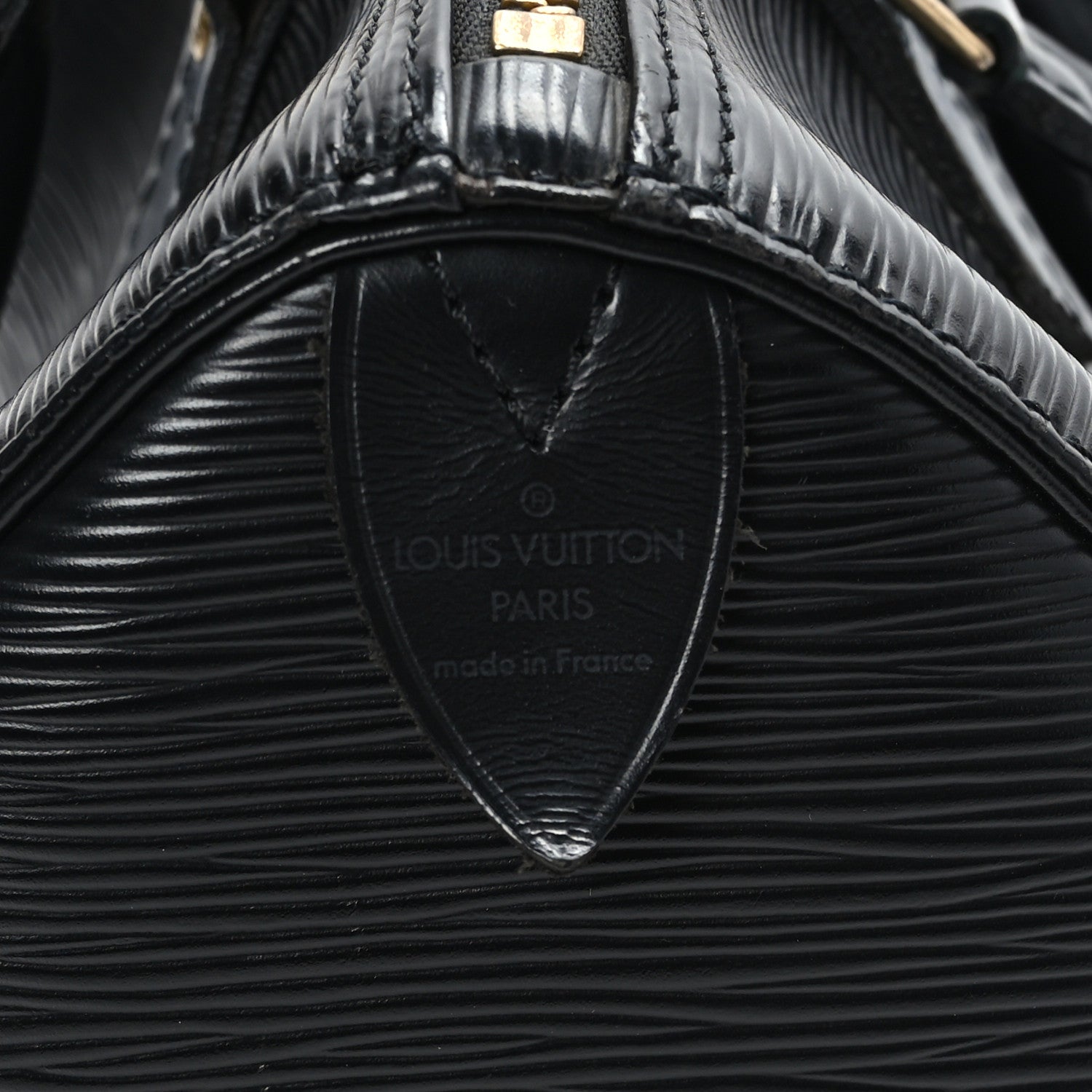 Louis Vuitton Epi Speedy 25 Black 7 of 11