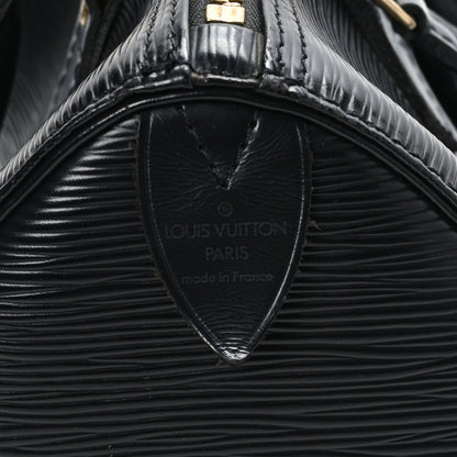 Louis Vuitton Epi Speedy 25 Black 7 of 11