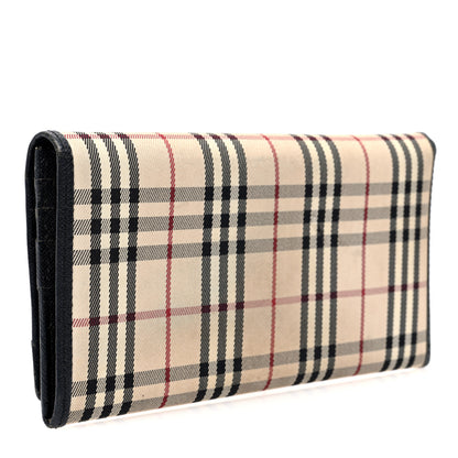 Burberry House Check Continental Wallet Black 3 of 6