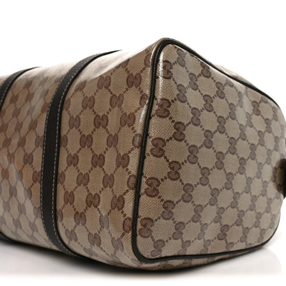 Gucci Crystal Monogram Medium Joy Boston Dark Brown 10 of 10