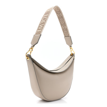 Loewe Satin Calfskin Jacquard Small Luna Bag Oat 3 of 11