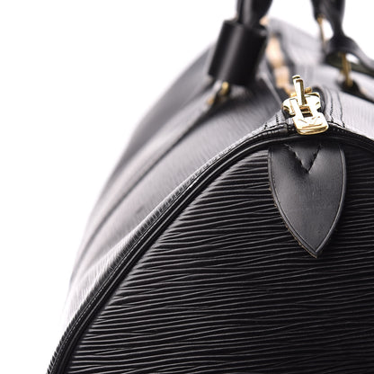 Louis Vuitton Epi Keepall 45 Black 14 of 22