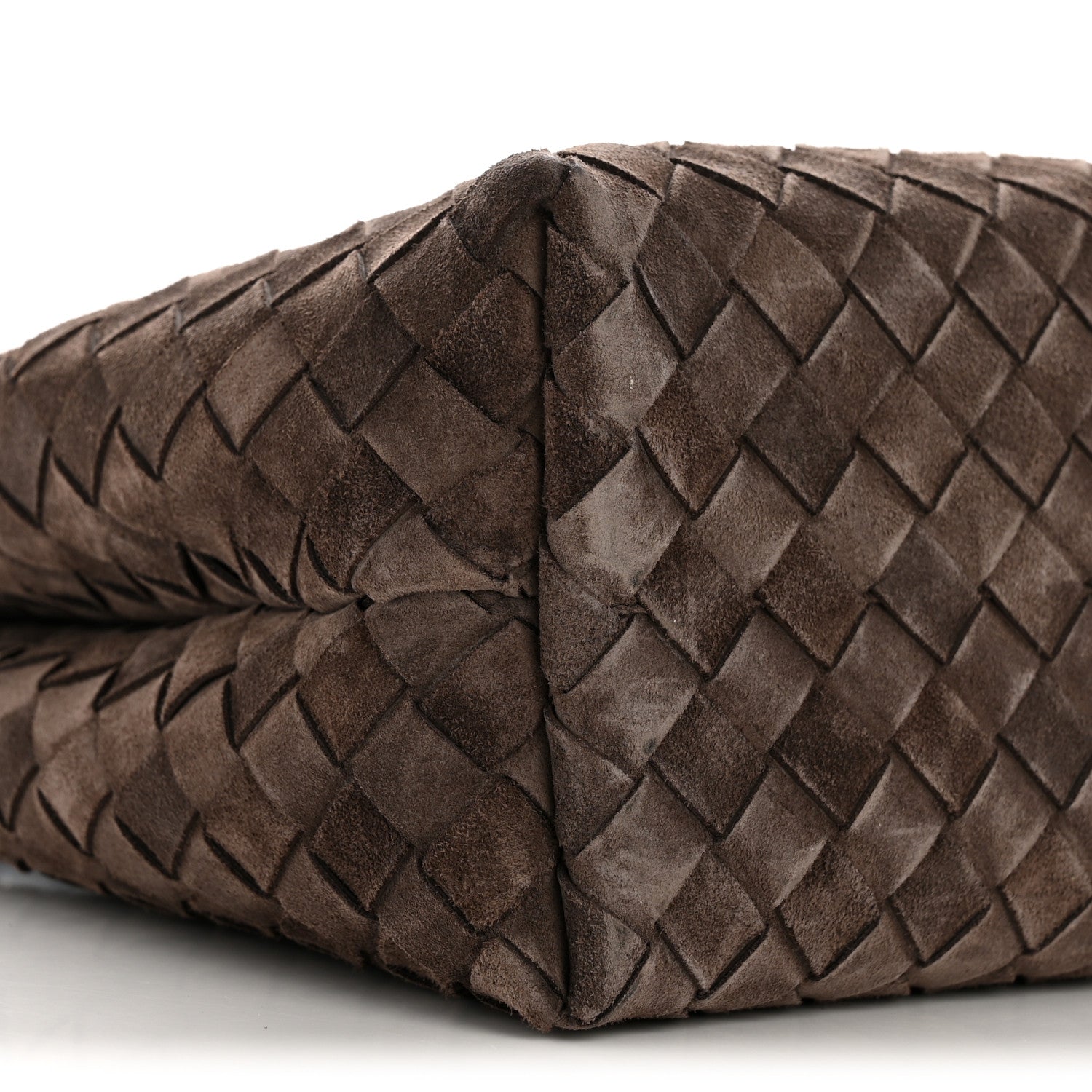 Bottega Veneta Suede Intrecciato Medium Andiamo Shoulder Bag Fondant 8 of 12