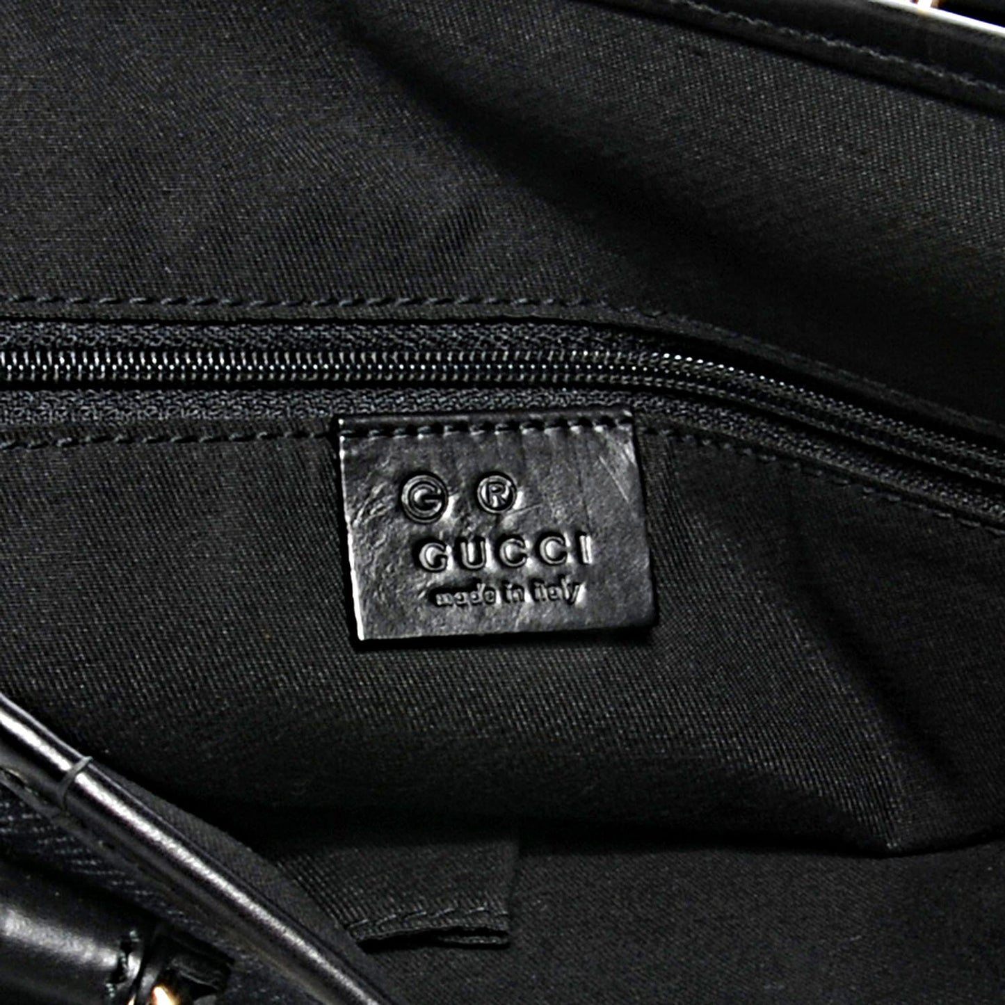 GG Monogram Small Jolicoeur Vertical Tote Black