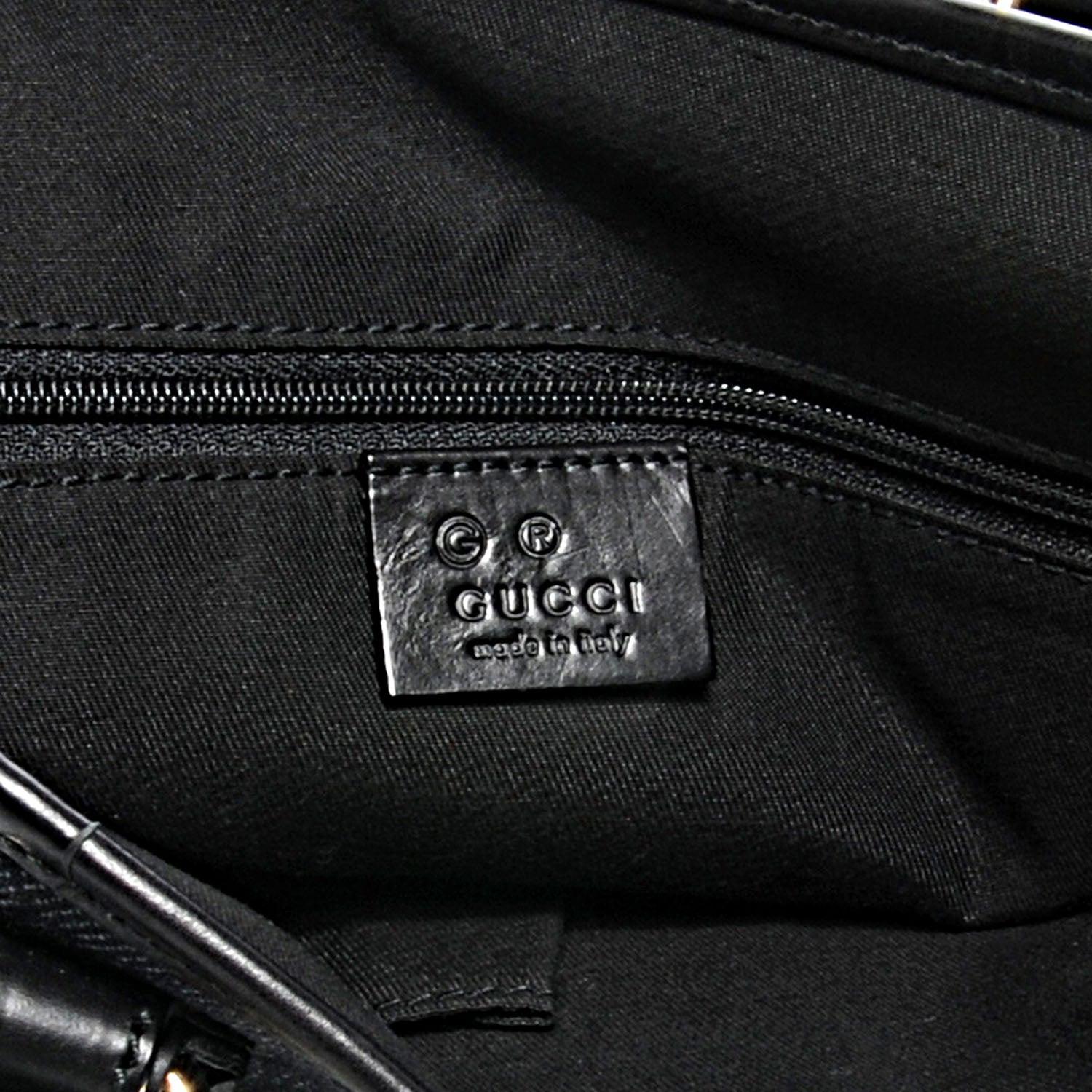 Gucci GG Monogram Small Jolicoeur Vertical Tote Black 6 of 7