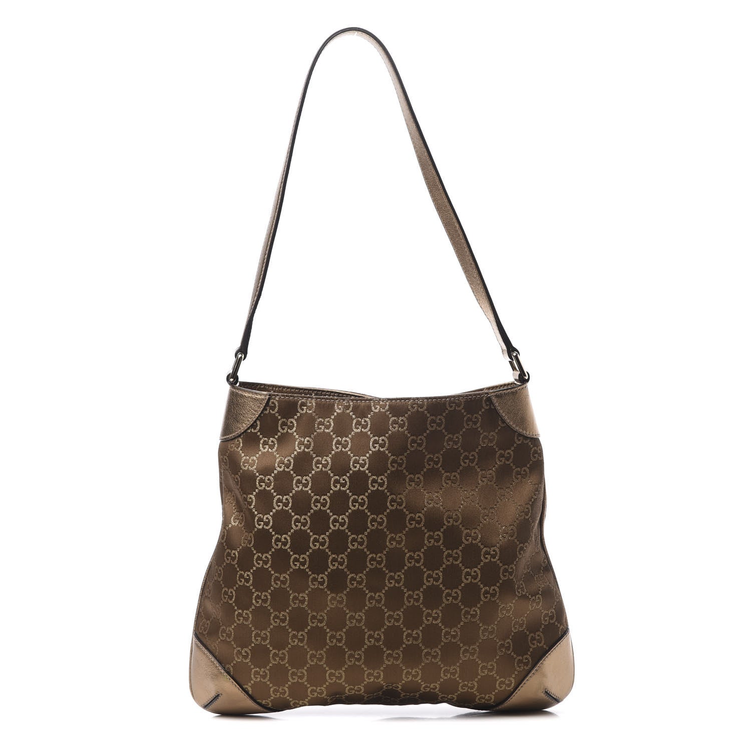 Gucci Monogram Signature Hobo Bronze 1 of 15