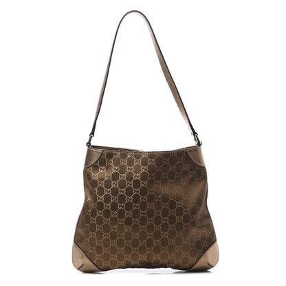 Gucci Monogram Signature Hobo Bronze 1 of 15