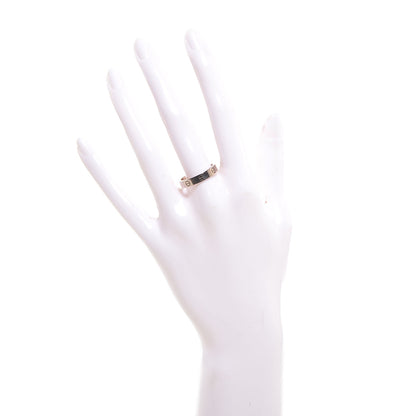 Cartier 18K White Gold 4mm LOVE Wedding Band Ring 58 8.5 2 of 5