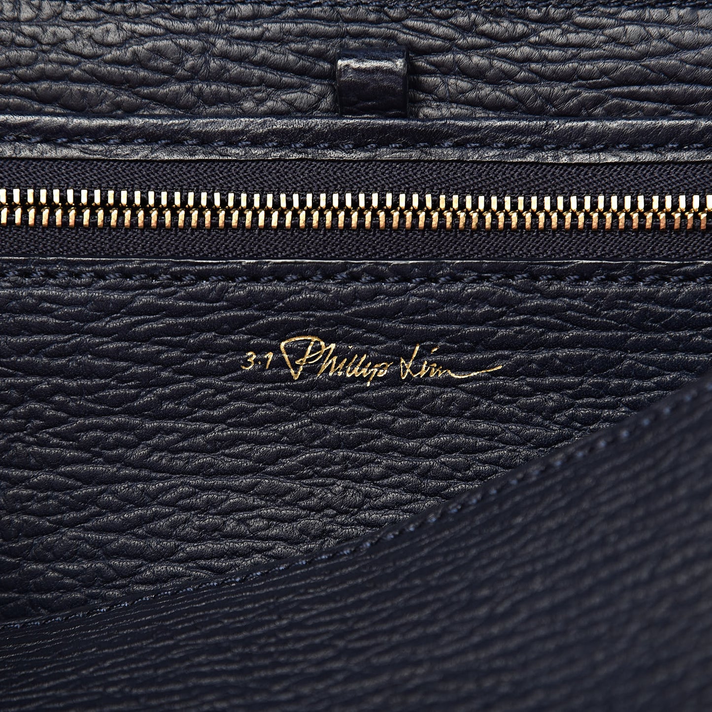 3.1 Textured Calfskin Medium Pashli Satchel Ink