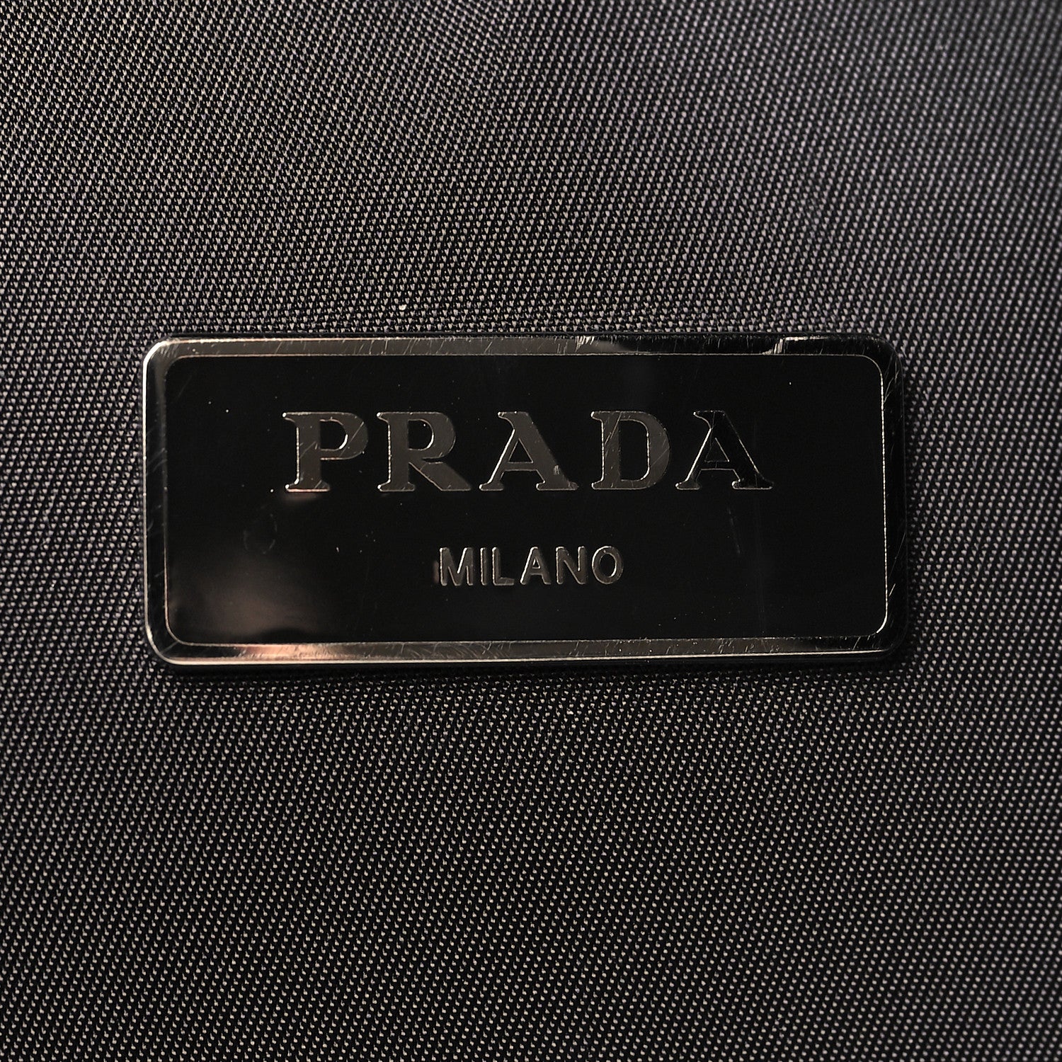 Prada Tessuto Nylon Montagna Double Buckle Backpack Black 6 of 9