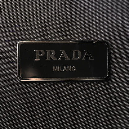 Prada Tessuto Nylon Montagna Double Buckle Backpack Black 6 of 9