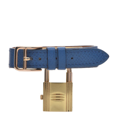 Hermes Stainless Steel Courchevel 20mm Kelly Cadena Quartz Watch Bleu France 4 of 7