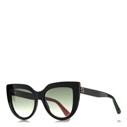 Gucci Cat Eye Sunglasses GG0164S Black 1 of 10