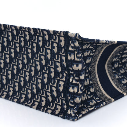 Christian Dior Oblique Medium Book Tote Blue Multicolor 10 of 10