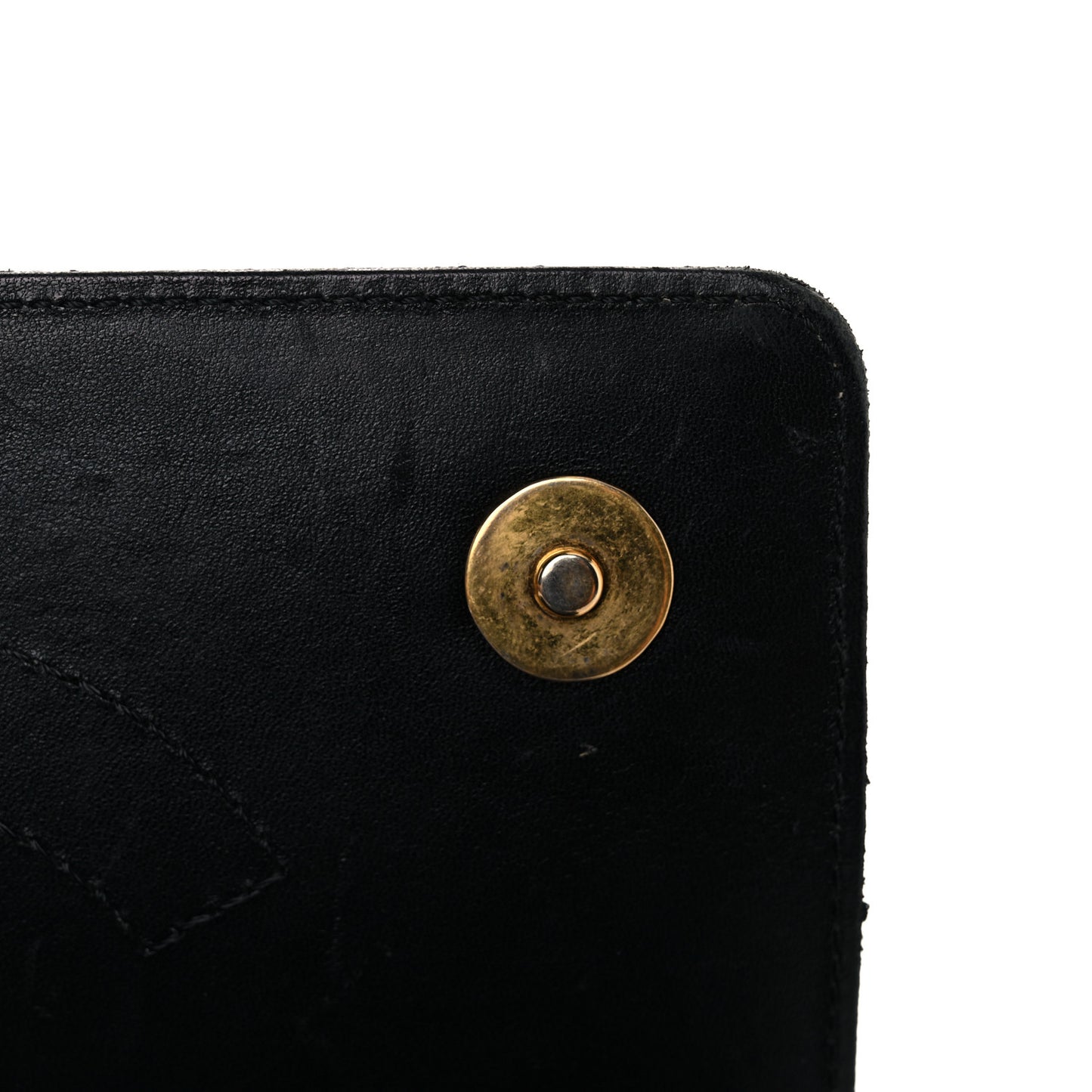 Lambskin Quilted Small Diamond CC Flap Black