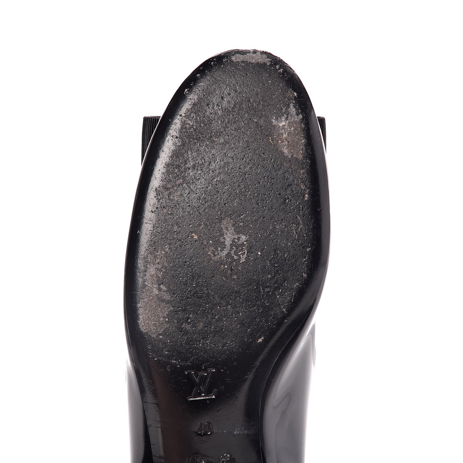 Louis Vuitton Patent Grosgrain Bow Ballet Flats 40 Black 11 of 16