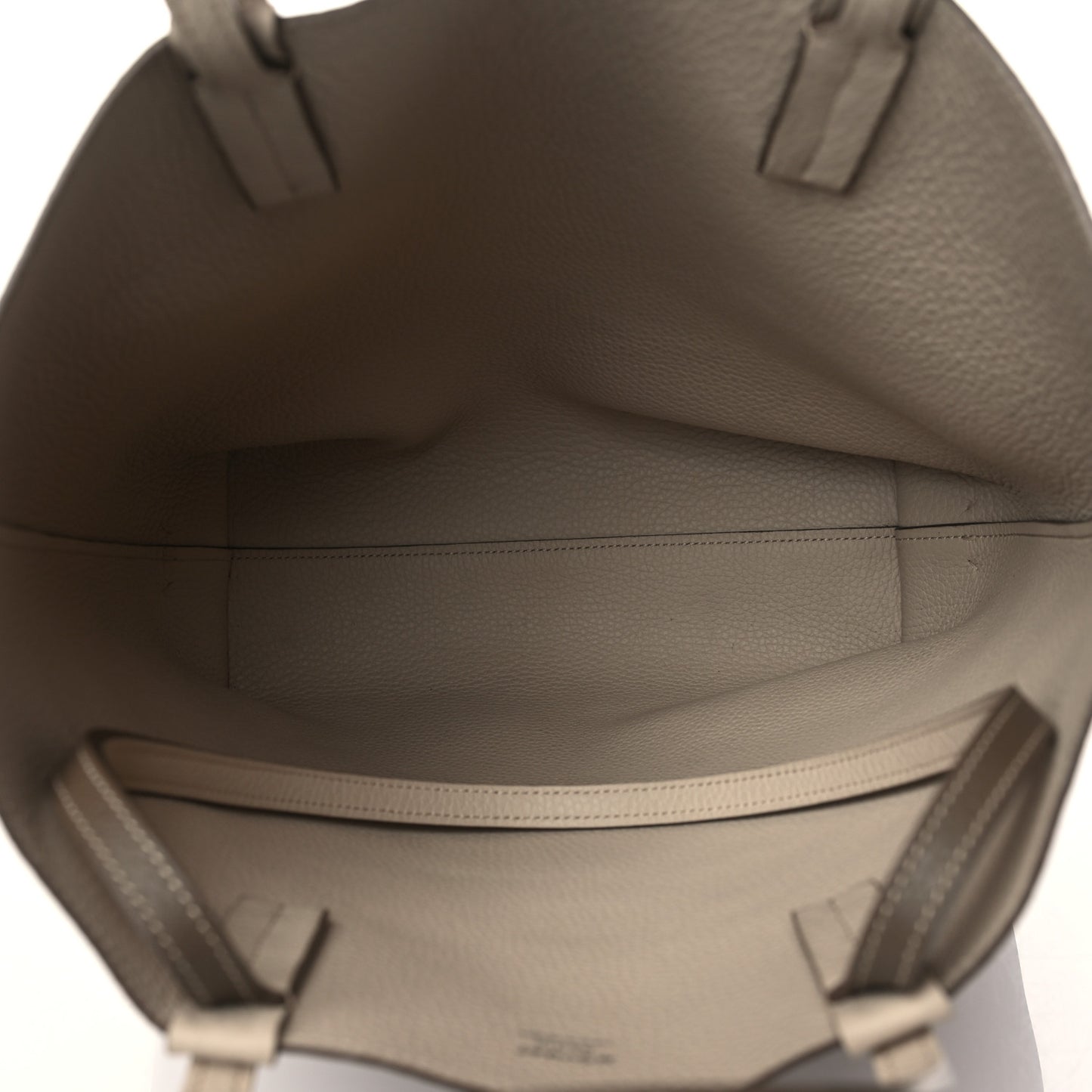 Taurillon Blush Calfskin Quattro Reversible Tote TPM Taupe