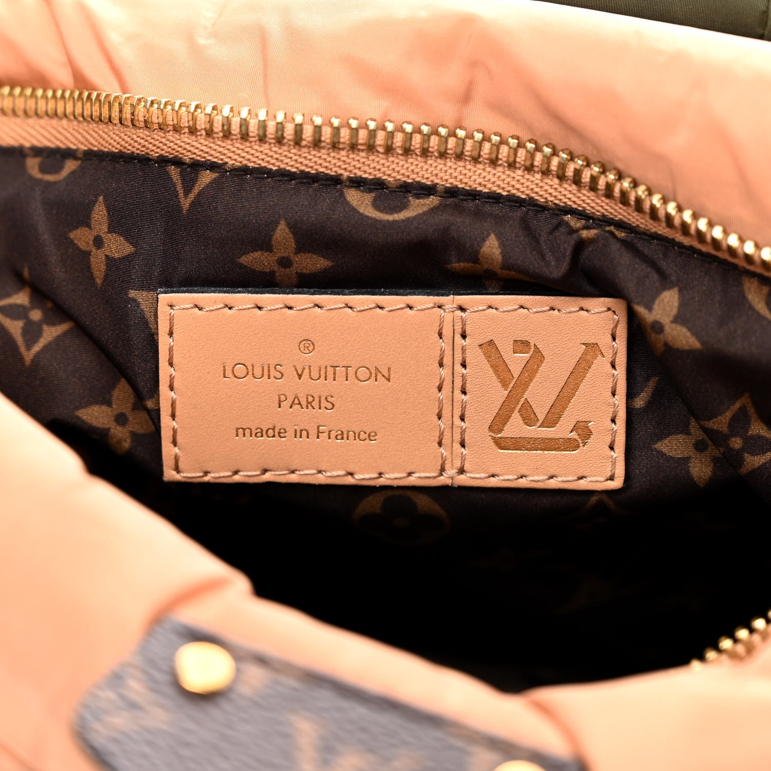 Louis Vuitton Econyl Monogram Pillow Maxi Multi Pochette Accessories Kaki Beige 7 of 12