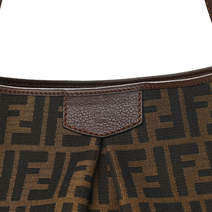 Fendi Zucca Vitello Artic Grande Shopping Tote Tobacco Castagna 10 of 12