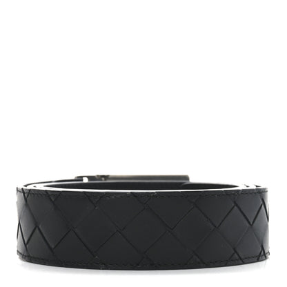 Bottega Veneta Nappa Intrecciato Belt M Black 2 of 4