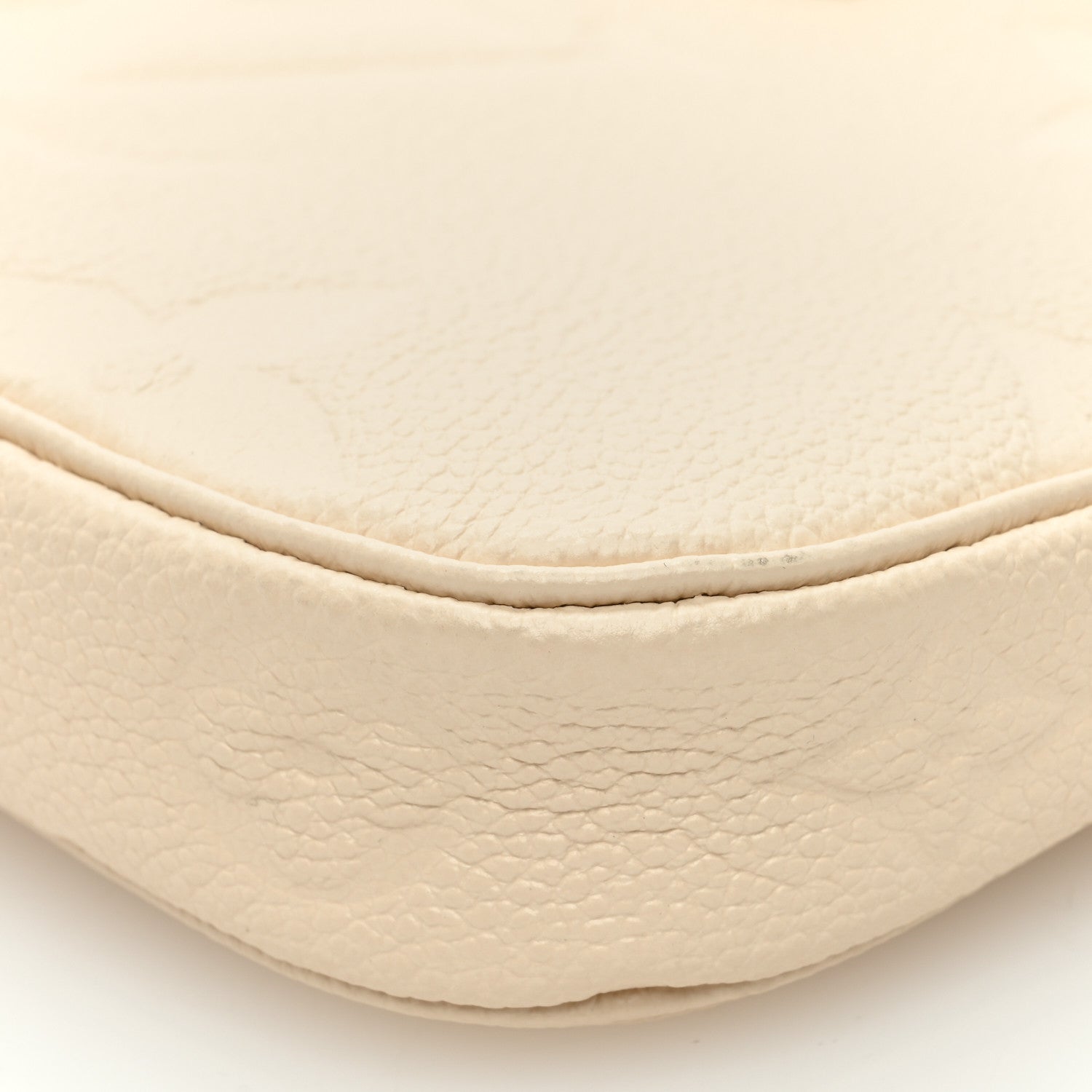 Louis Vuitton Empreinte Monogram Giant Multi Pochette Accessories Mini Pochette Cream 8 of 9