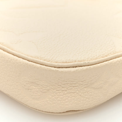 Louis Vuitton Empreinte Monogram Giant Multi Pochette Accessories Mini Pochette Cream 8 of 9