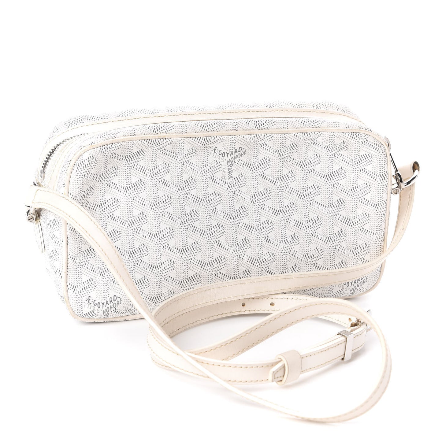 Goyardine Sac Cap Vert White