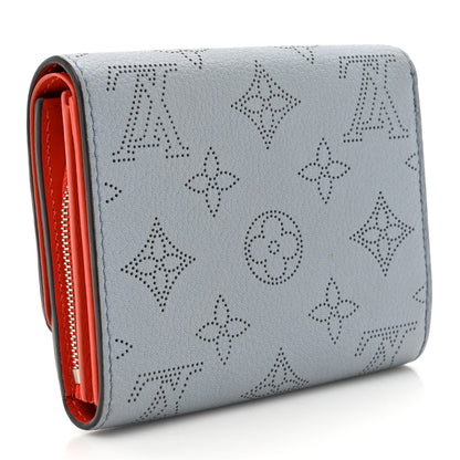 Louis Vuitton Mahina Iris Compact Wallet NM Blue Red 3 of 14