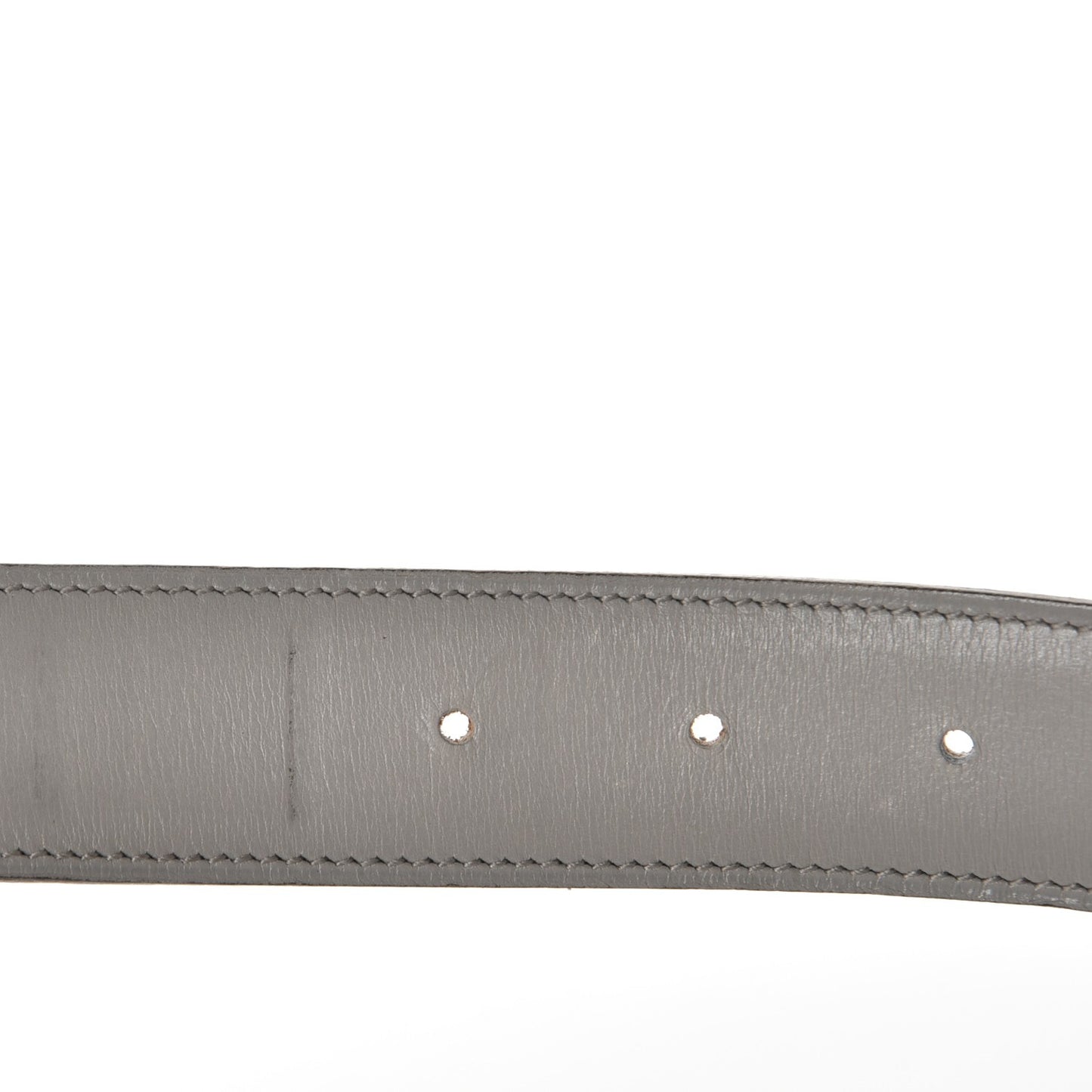 Box Reversible 32mm Belt Strap 70 Graphite Gris Perle