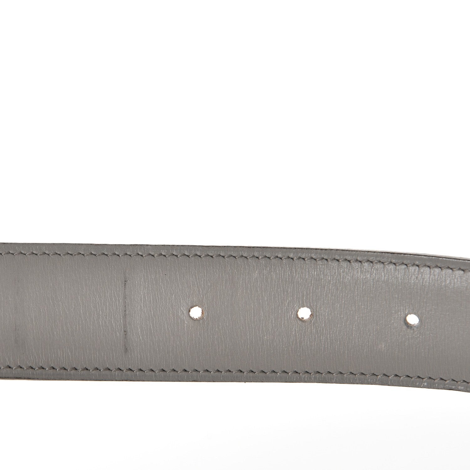 Hermes Box Reversible 32mm Belt Strap 70 Graphite Gris Perle 4 of 10