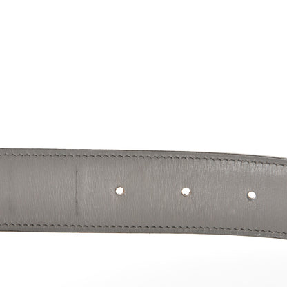 Hermes Box Reversible 32mm Belt Strap 70 Graphite Gris Perle 4 of 10