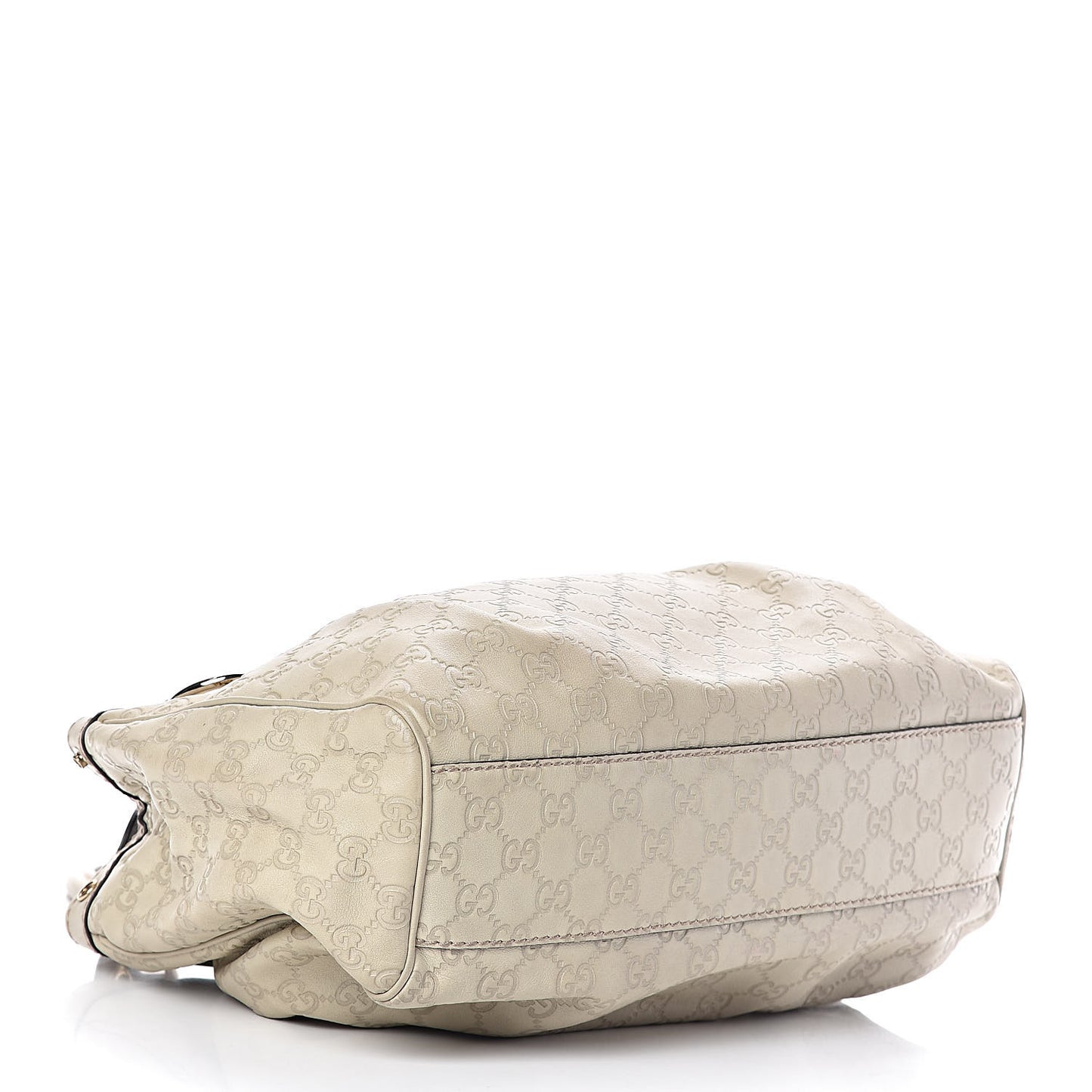 Guccissima Medium Sukey Tote Mystic White