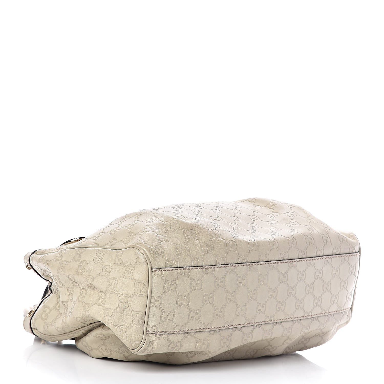 Gucci Guccissima Medium Sukey Tote Mystic White 4 of 13