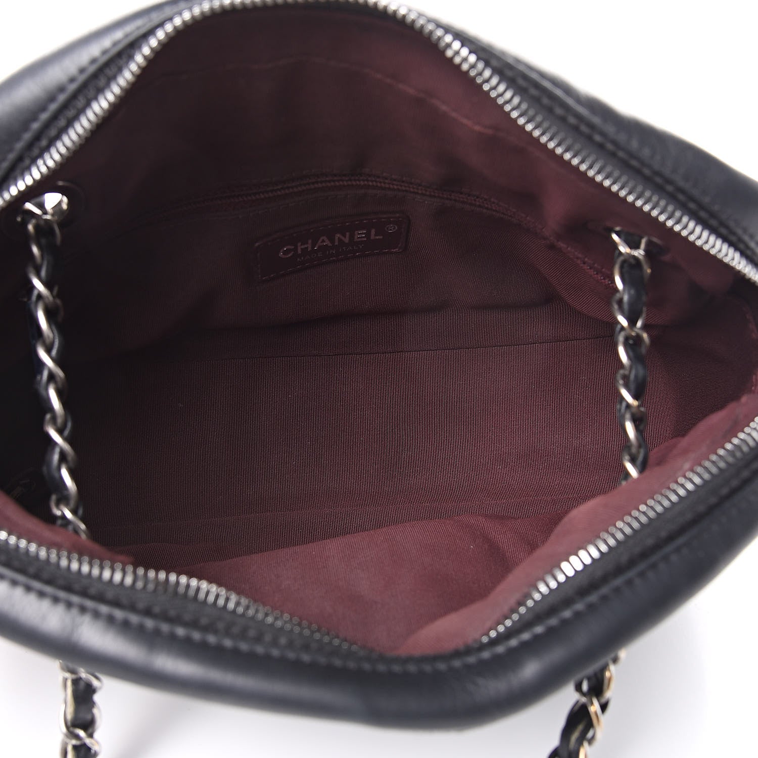 Chanel Calfskin Quilted Small Ballerine Camera Case Black 5 of 19