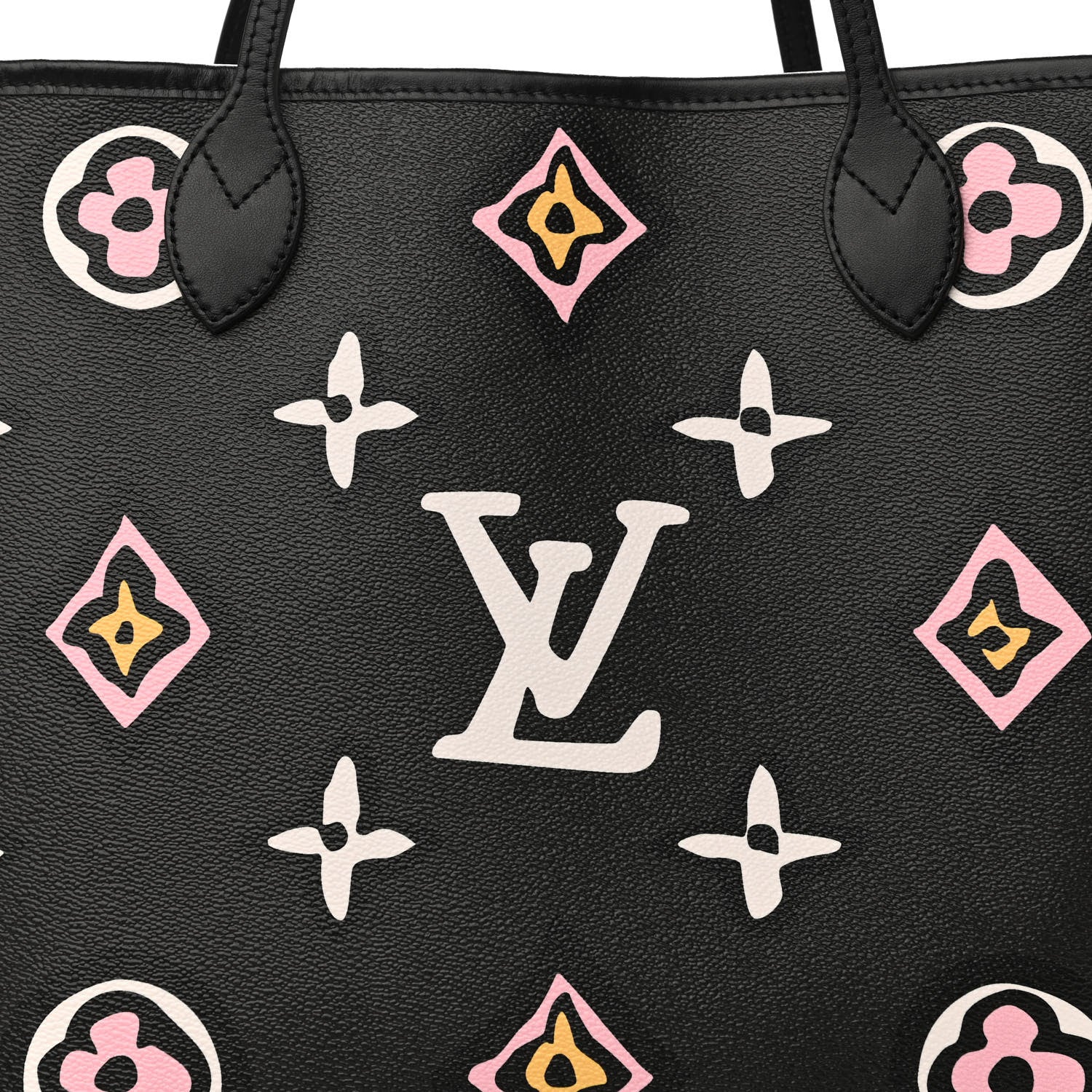 Louis Vuitton Monogram Giant Wild At Heart Neverfull MM Black 8 of 11