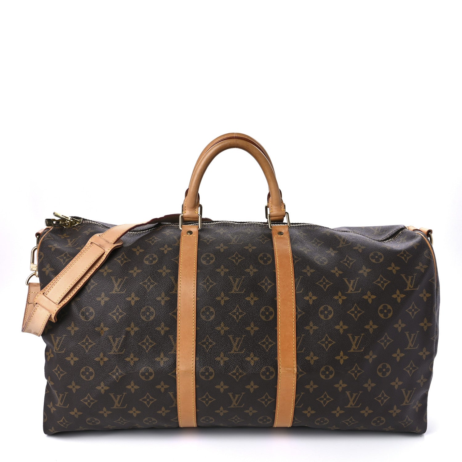 Louis Vuitton Monogram Keepall Bandouliere 55 1 of 13