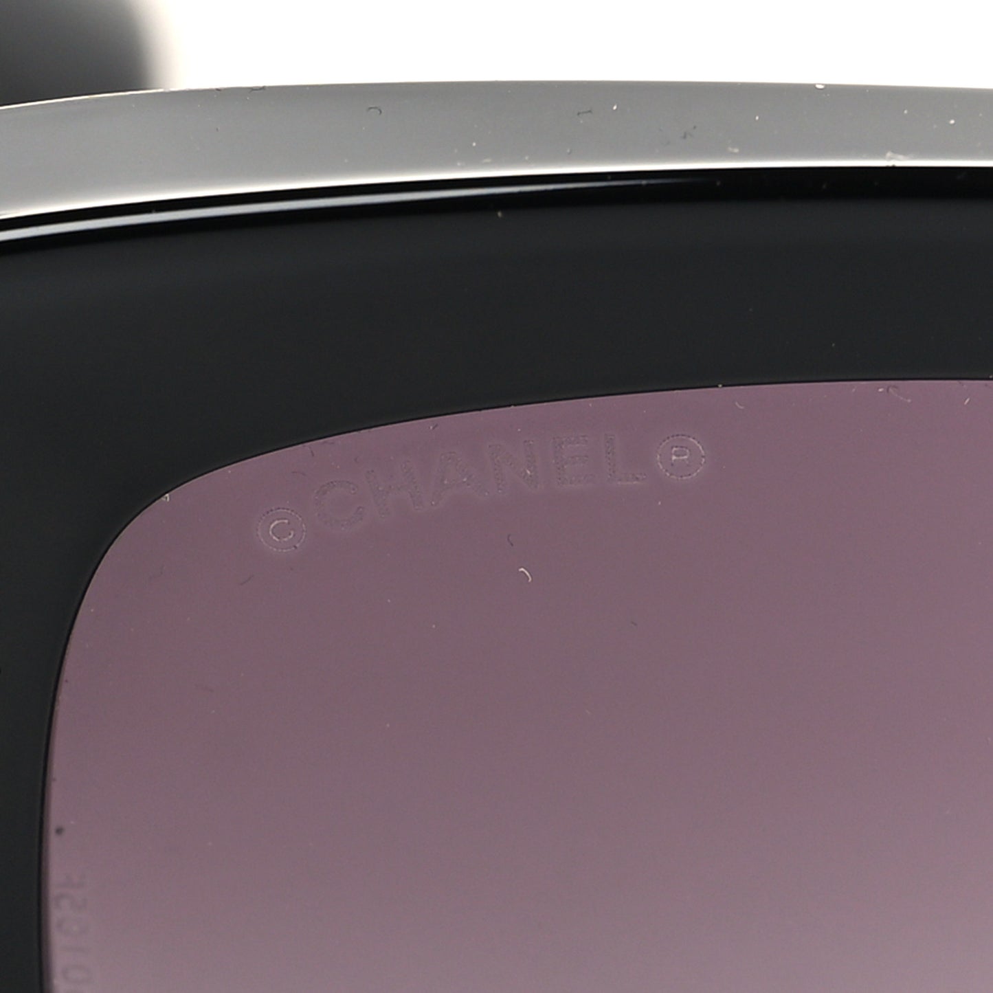 Acetate Rectangle Sunglasses 5435 Black