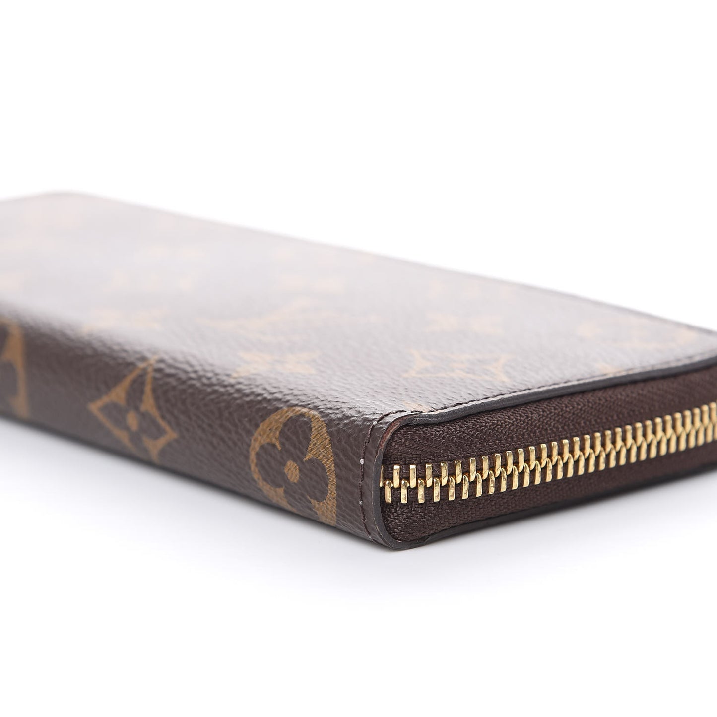 Monogram Clemence Wallet Rose Ballerine