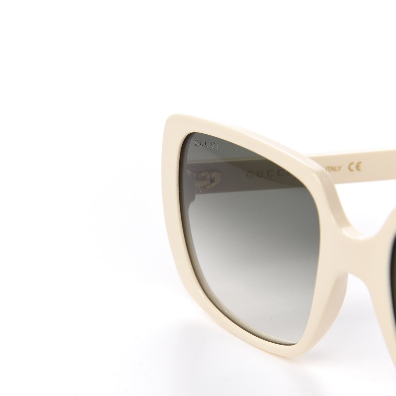 Gucci Acetate Square Frame GG0632S Sunglasses White 9 of 10