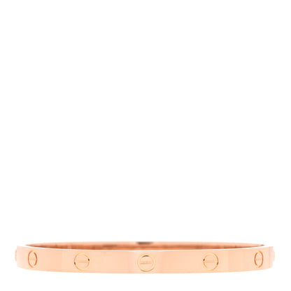 Cartier 18K Pink Gold LOVE Bracelet 19 1 of 7