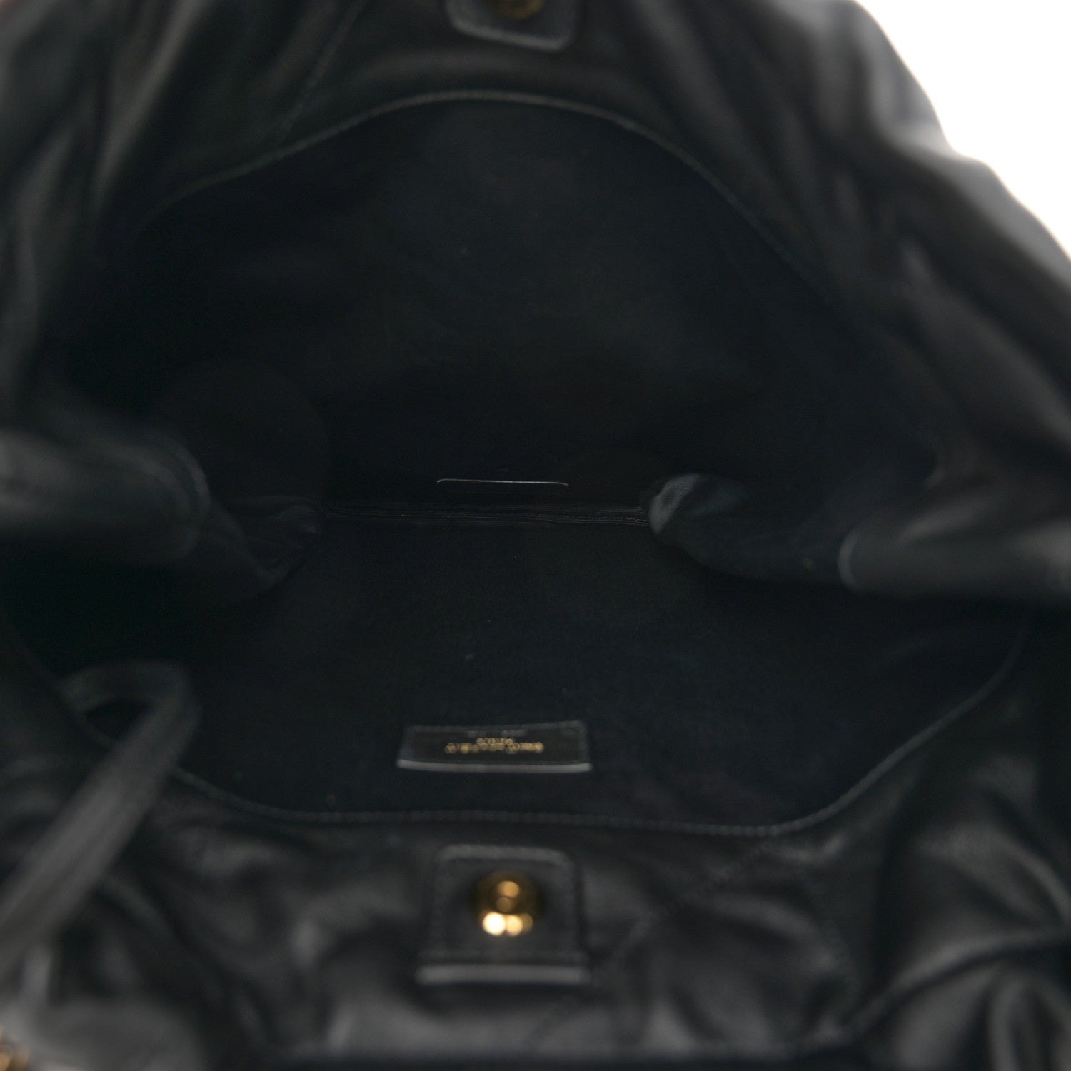 Saint Laurent Lambskin Matelasse Monogram Medium Jamie 4.3 Pochon Black 6 of 10