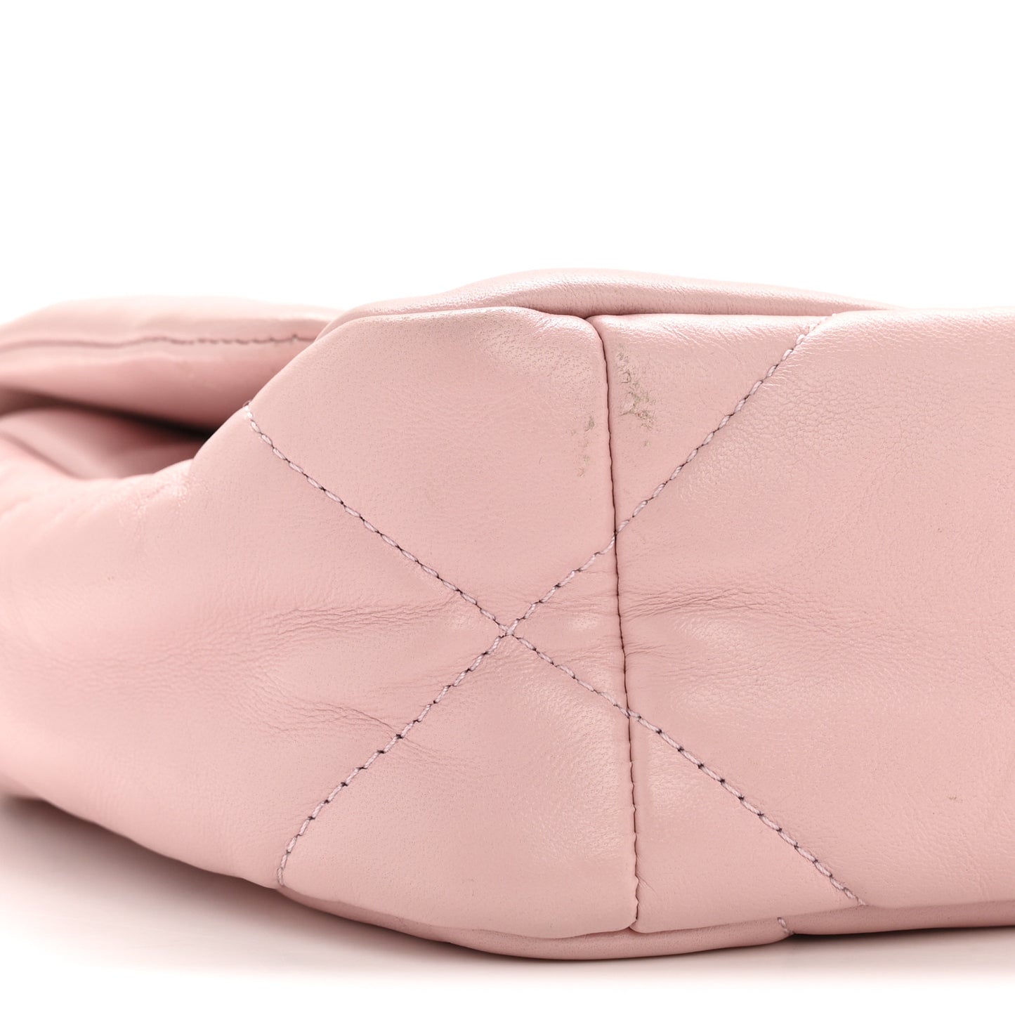 Lambskin Quilted Medium Chanel 19 Flap Light Pink