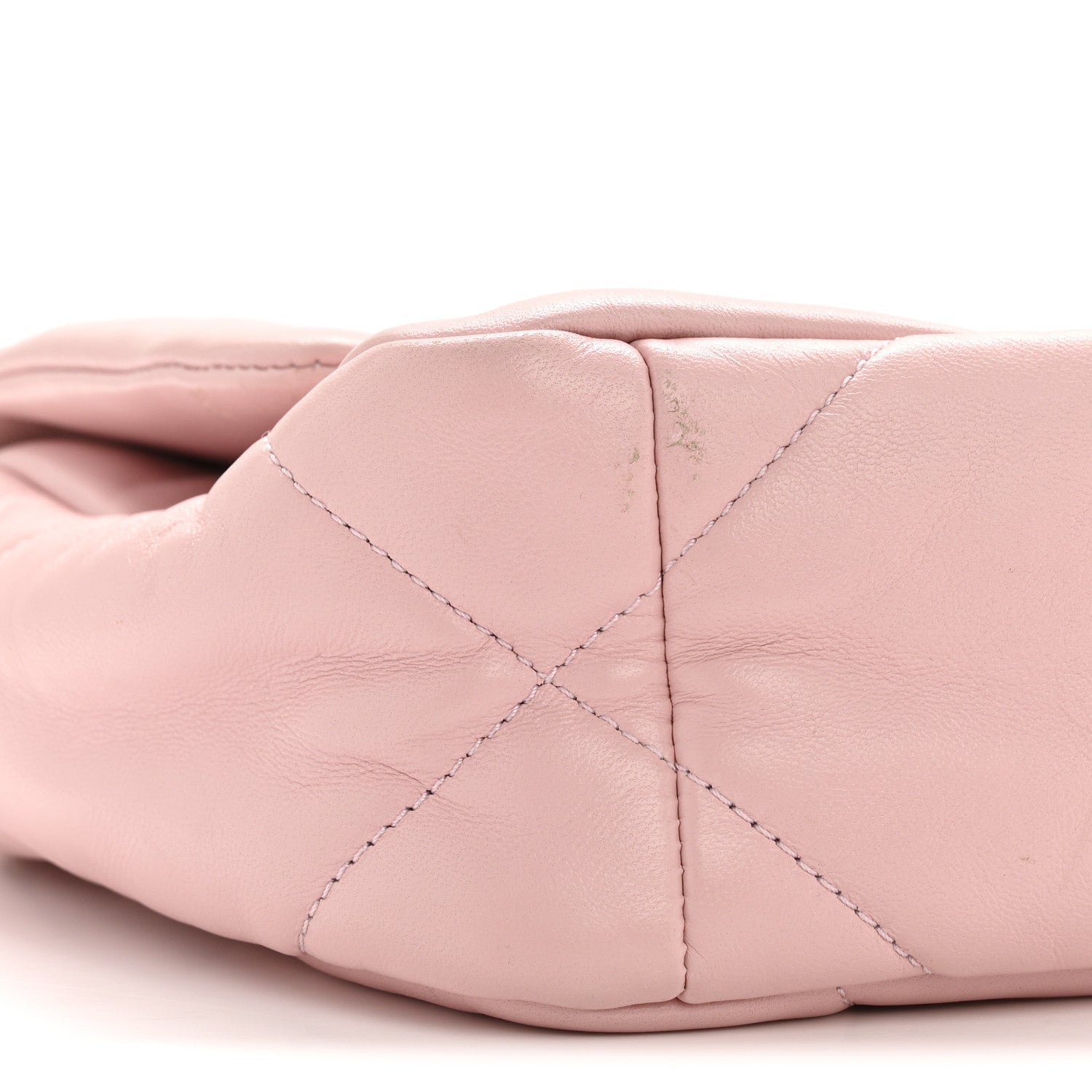 Chanel Lambskin Quilted Medium Chanel 19 Flap Light Pink 9 of 14
