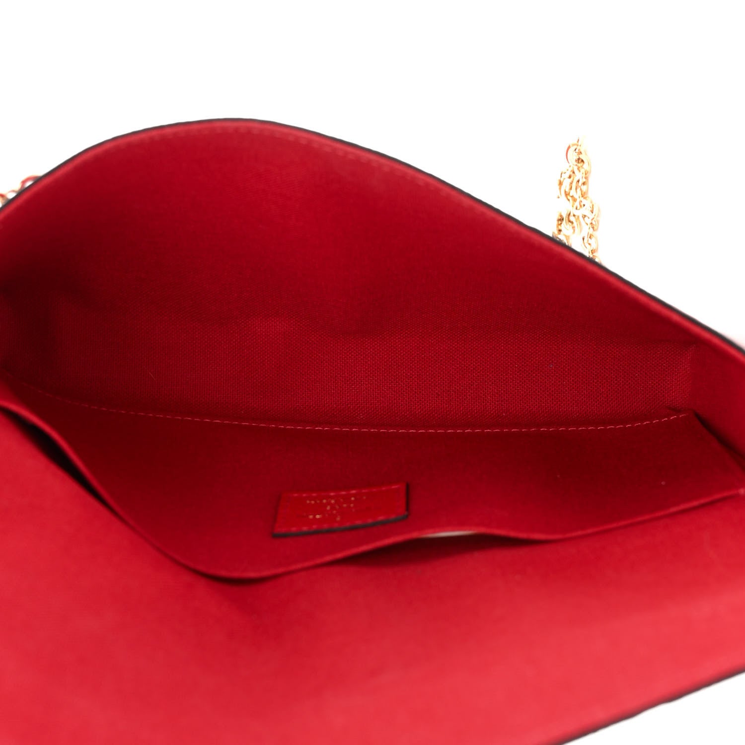 Louis Vuitton Empreinte Pochette Felicie Chain Wallet Cherry 5 of 11