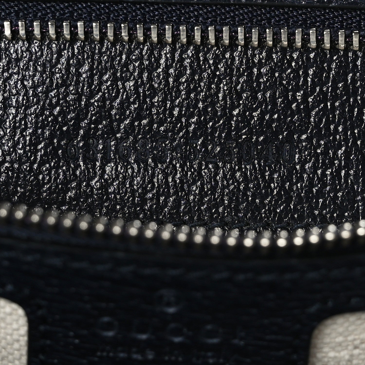 Gucci GG Supreme Monogram Textured Calfskin Web Medium Ophidia Shopping Tote Beige Blue 7 of 9
