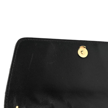 Saint Laurent Lambskin Quilted Gaby Phone Holder Crossbody Bag Black 11 of 16