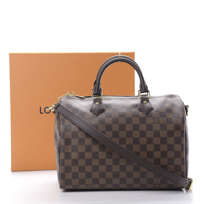 Louis Vuitton Damier Ebene Speedy Bandouliere 30 12 of 12