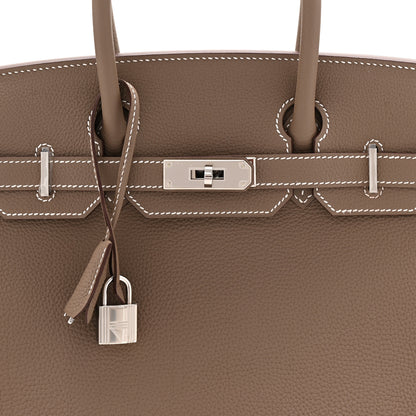 Hermes Togo Birkin 30 Etoupe 8 of 12